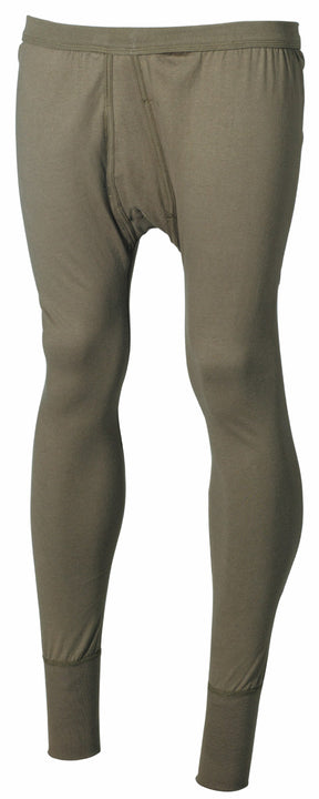 BW Unterhose, lang, oliv, grosse Grössen