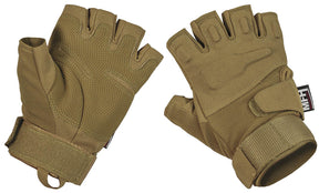 Tactical Handschuhe,"Pro", ohne Finger, coyote tan