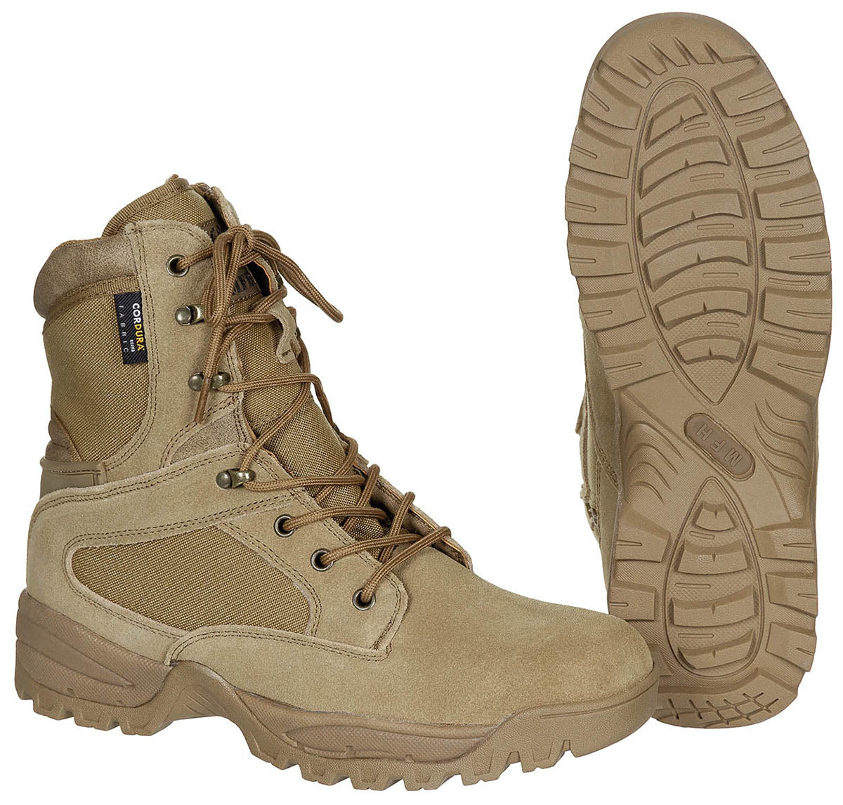 Stiefel, "Mission", Cordura, gefüttert, coyote tan