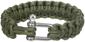 Armband, "Parachute Cord", oliv, Breite ca. 2,3 cm