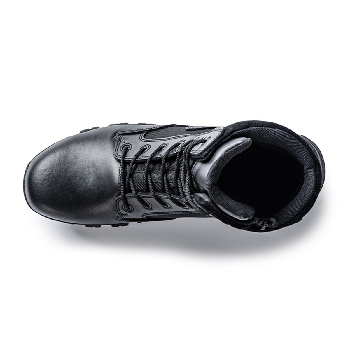 Einsatzstiefel SECU-ONE 8" Reissverschluss, Schutzkappe, PSR Sohle (schwarz)