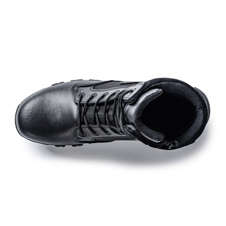 Einsatzstiefel SECU-ONE 8" Reissverschluss, Schutzkappe, PSR Sohle (schwarz)