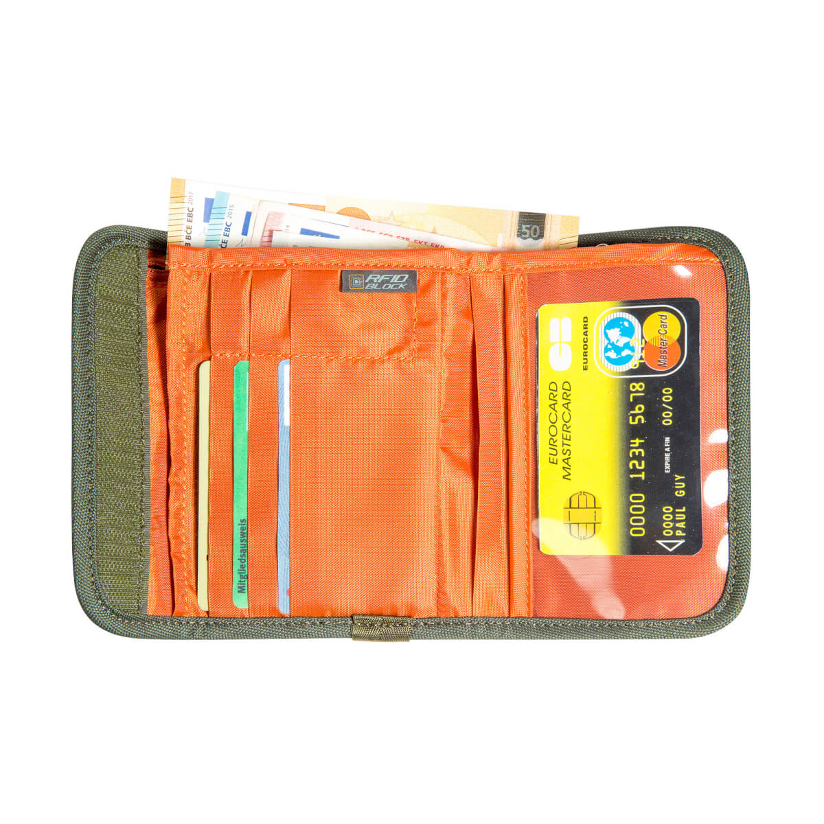ID Wallet RFID B Geldbörse (olive)