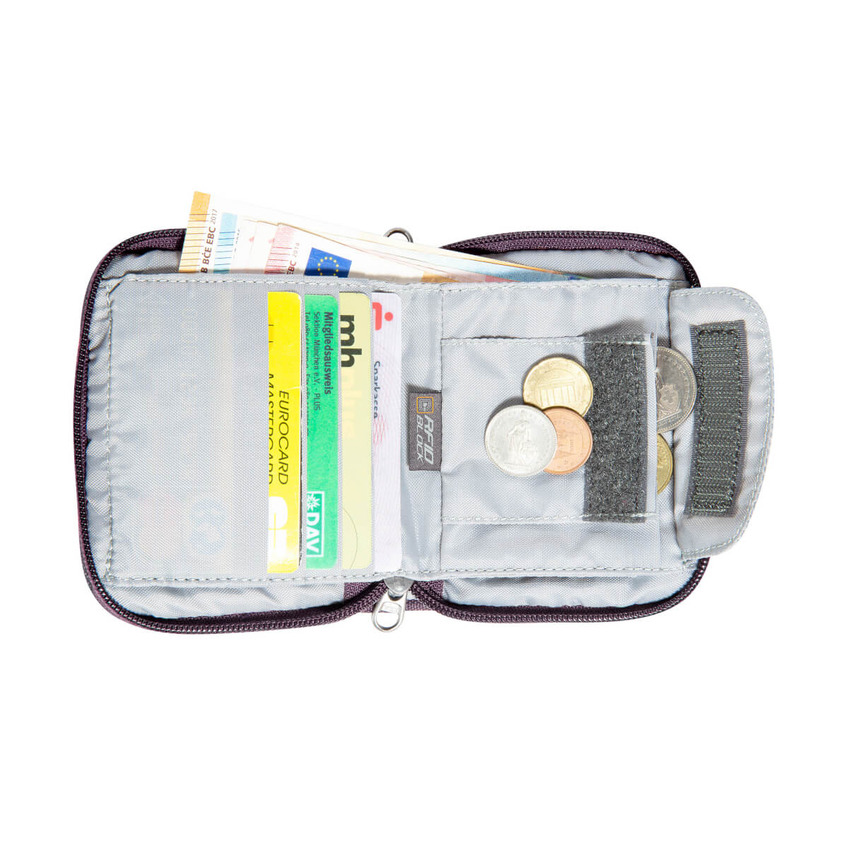Zip Money Box RFID Block Geldbörse (olive)
