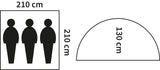 Grundstück, Silhouette, Erwachsener, Mann, Person, drei personen, Piktogramm, Größenangaben, Sommerhalbkugel, Abmessungen