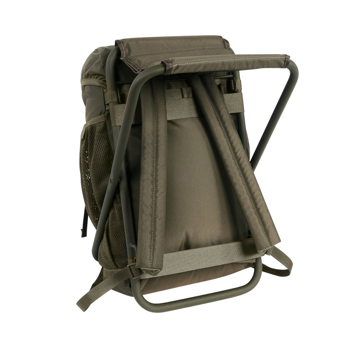 Angelrucksack mit Sitz 20 Liter (oliv)