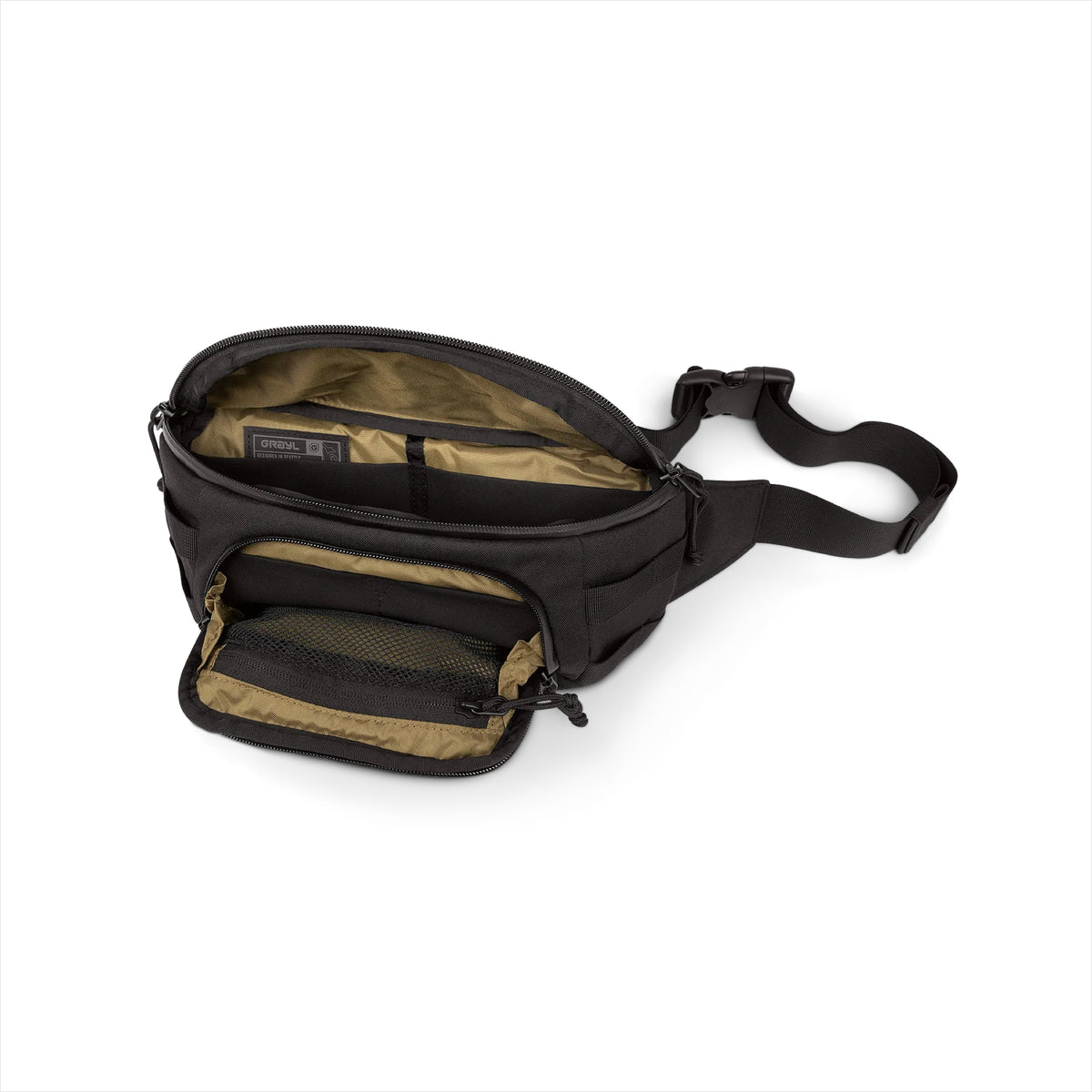 Transport Hip Pack Hüfttasche 2 Liter (Covert Black)