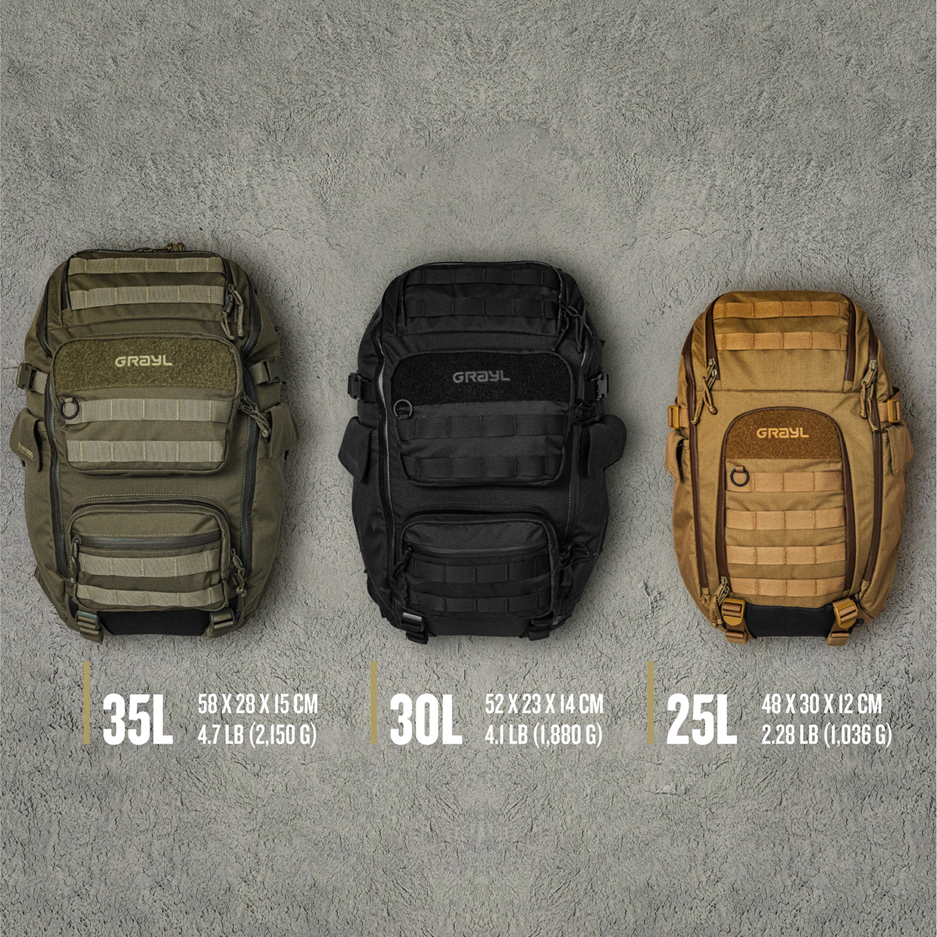Mission EXP Backpack Rucksack 30 Liter (Olive Drab)