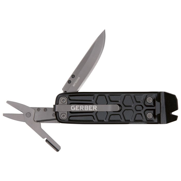 Lockdown Slim Pry Burnt Multitool, schwarz