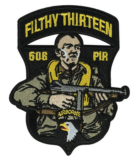 Klettabzeichen Stoff 506 PIR filthy thirteen - color