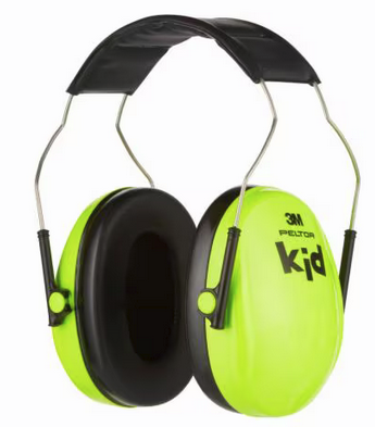 Kapselgehörschutz für Kinder H510AKG, Neongrün, SNR = 27 dB