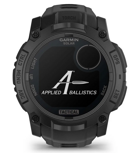 Instinct 3 – 50 mm Solar Tactical Schwarz mit Silikon-Wechselarmband 22 mm