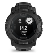 Instinct 3 – 45 mm Solar Tactical Schwarz mit Silikon-Wechselarmband 22 mm