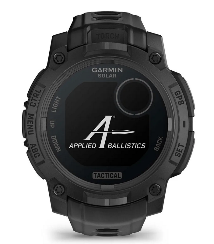 Instinct 3 – 45 mm Solar Tactical Schwarz mit Silikon-Wechselarmband 22 mm