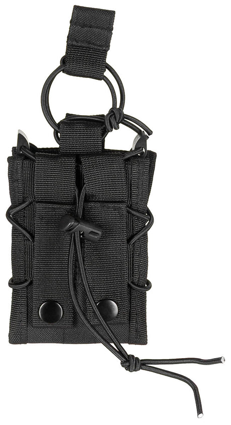 Magazintasche, "Bungee Lock", schwarz