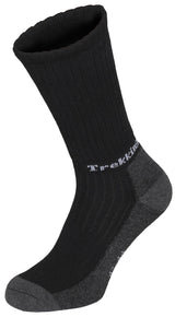 Trekkingsocken, "Lusen", schwarz, Frotteesohle