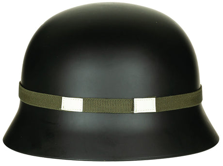 US Helmgummi, oliv, mit Leuchtpunkten