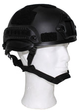 US Helm, "MICH 2002", Rails, schwarz, ABS-Kunststoff