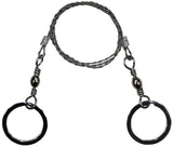 Drahtsäge, mit 2 Ringen, extra stabile Ausführung