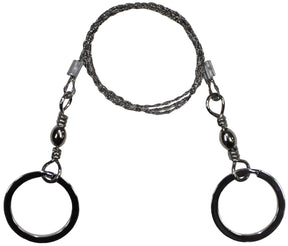 Drahtsäge, mit 2 Ringen, extra stabile Ausführung