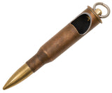 Anhänger-Patrone, "Mosin", Messing, mit Flaschenöffner