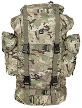 BW Kampfrucksack, 65 l, Alu-Aussteifung, op.-camo