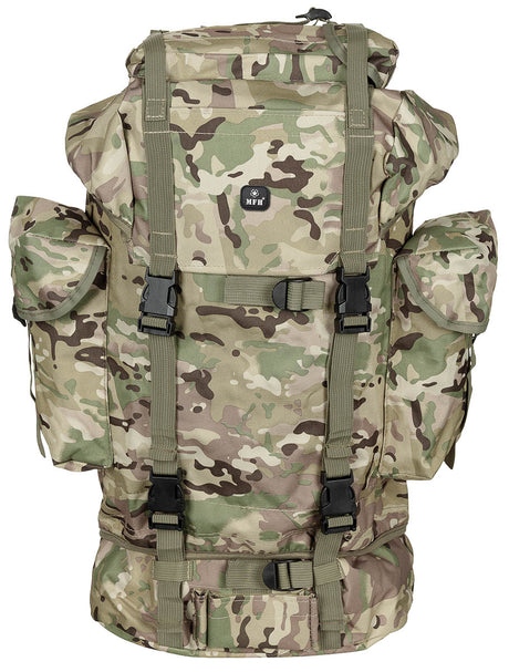 BW Kampfrucksack, 65 l, Alu-Aussteifung, op.-camo