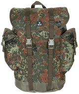 BW Gebirgsrucksack, flecktarn, Neufertig. aus orig. Material