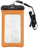 Smartphone Hülle, wasserdicht, transparent, orange