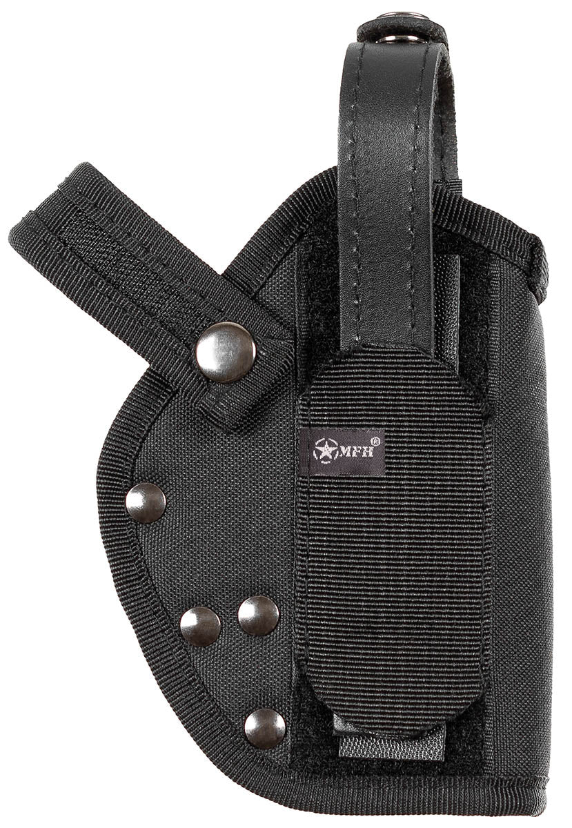 Pistolenholster, P1, rechts, schwarz