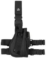 Pistolenbeinholster, rechts, schwarz