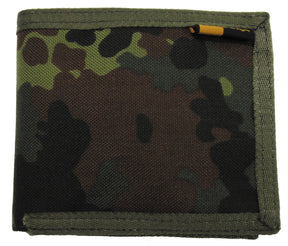 Nylongeldbörse, flecktarn, Cordura