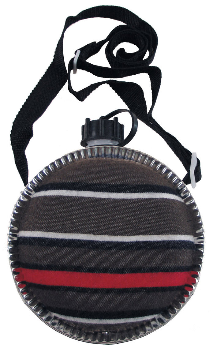 Feldflasche, "Scout", rund, Stoffbezug, 1,75 l