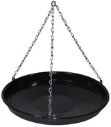 Ungar. Grillpfanne, Emaille, mit Kette, klein