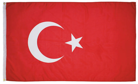 Fahne, Türkei, Polyester, 90 x 150 cm