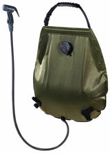 Solar Dusche, "Deluxe", 20 l, oliv, mit Transportbeutel