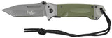 Klappmesser, Einhand oliv, G10-Griff