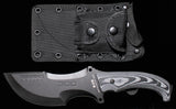 Messer, "Operation Kodiak", schwarz, Scheide