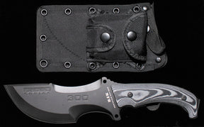 Messer, "Operation Kodiak", schwarz, Scheide