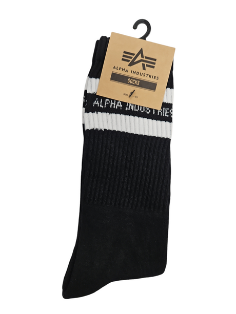 Socken mit Logo (schwarz)