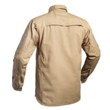 Mantel, Langarm, Hemd, Khaki, Jacke
