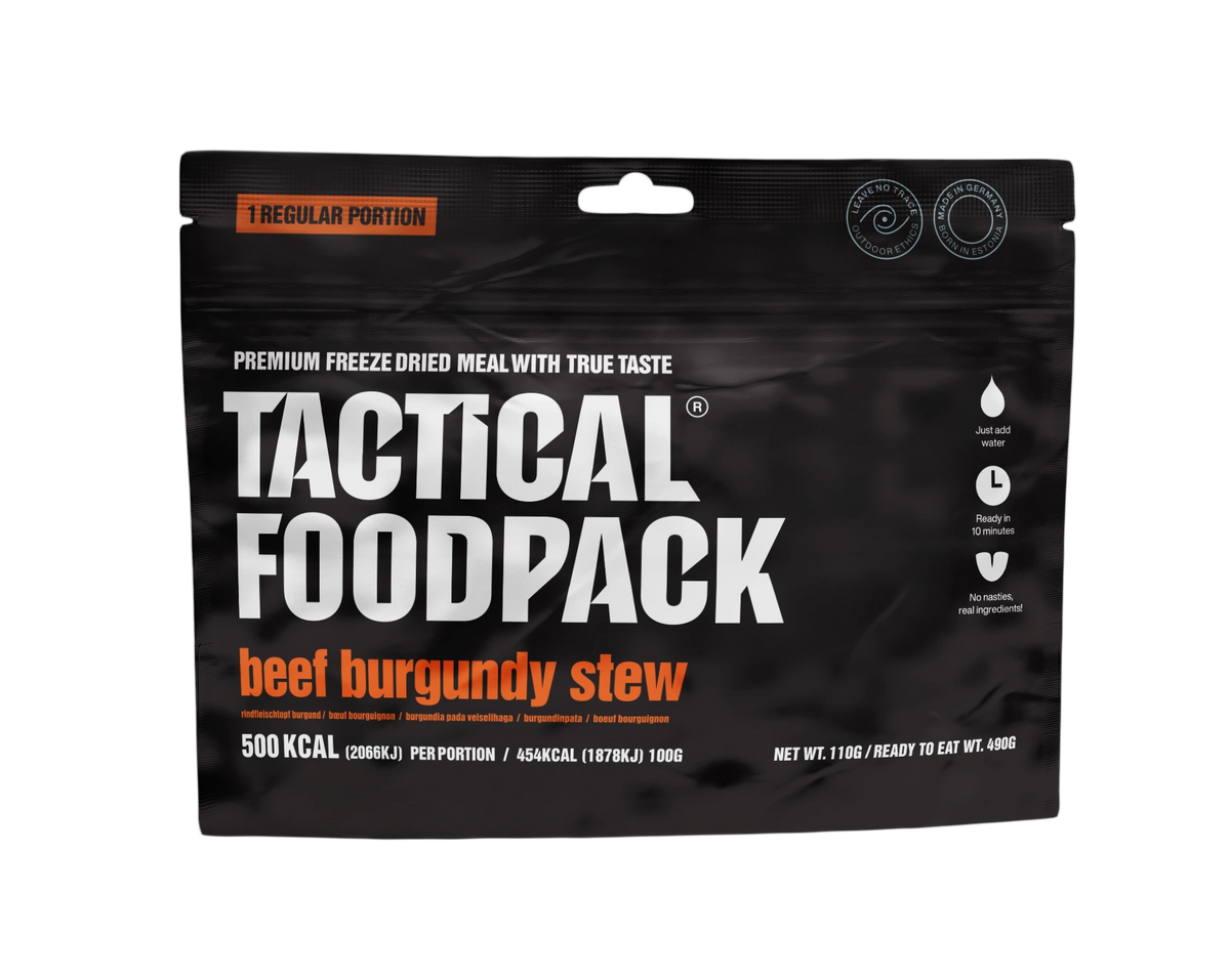 Tactical Foodpack - Beef Burgundy Stew (Burgunder Rindfleischeintopf)