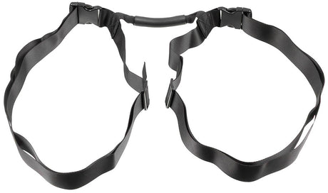 Transportriemen, schwarz, mit Tragegriff, ca. 180 cm