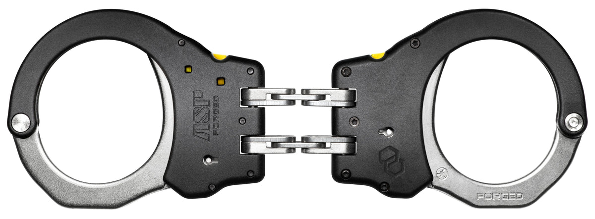 ASP - Handschelle Ultra Plus Cuff mit Gelenk aus Stahl (schwarz)