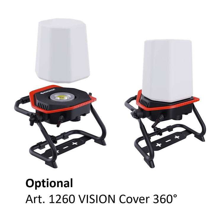 NORDRIDE - Arbeitsleuchte 4120-80 LUMOS 80W R Dual Kelvin (9000 Lumen)
