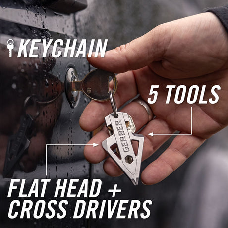 Gerber - Broadhead Schlüsselanhänger-Tool (schwarz)