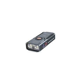 Fenix - E06R Schlüsselanhänger-Taschenlampe mit UV & Laser, grau (700 Lumen)
