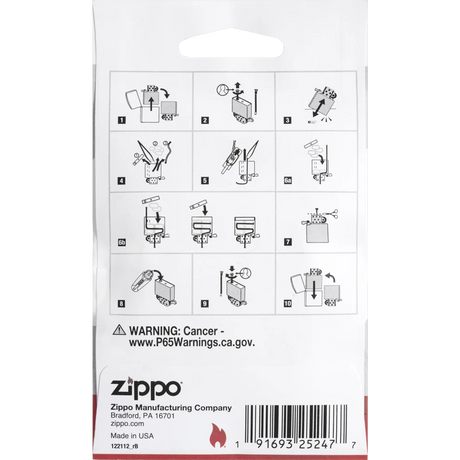 Zippo - Watte und Filz für Sturmfeuerzeug