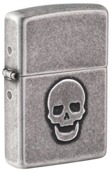 Zippo Feuerzeug - Stamped Skull