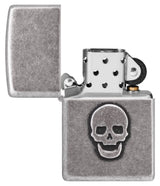 Zippo Feuerzeug - Stamped Skull